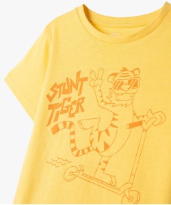 T-shirt manches courtes imprimé garçon